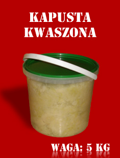 Kapusta Kwaszona 5kg